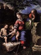 RAFFAELLO Sanzio Holy Family below the Oak Sweden oil painting artist